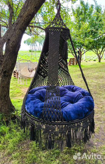 Подвесные качели гамак