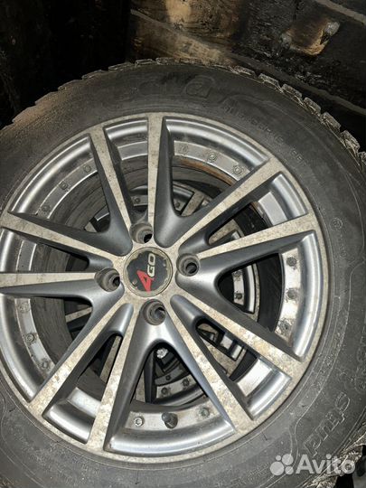 R15 Sava Eskimo Stud 185/65, PCD 4x100 DIA 100