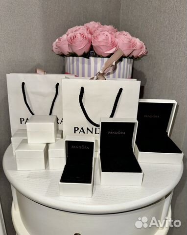 Pandora подарочные пакеты и коробки