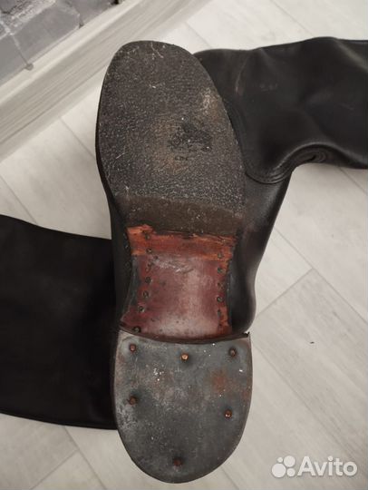 Сапоги офицерские яловые СССР