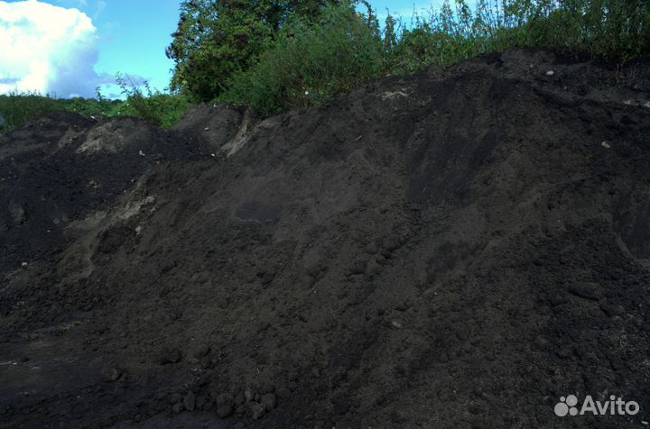 Плодородный грунт черный