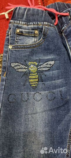 Джинсы на девочку 122 128