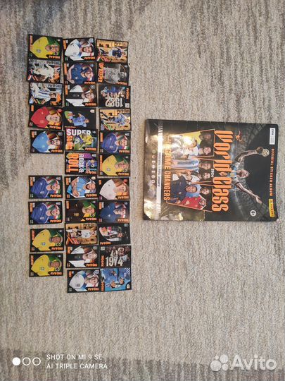 Журнал + 29 наклеек панини FIFA world class 2024