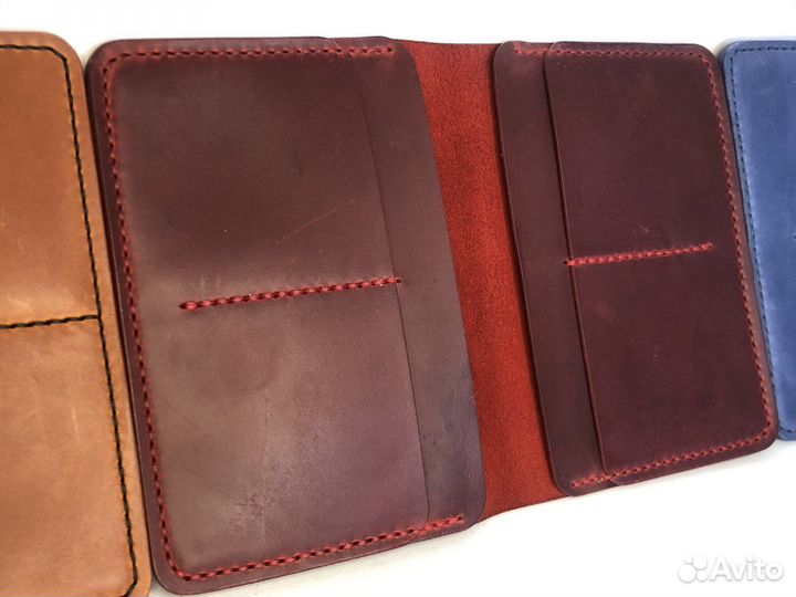 Обложка на паспорт из натуральной кожи