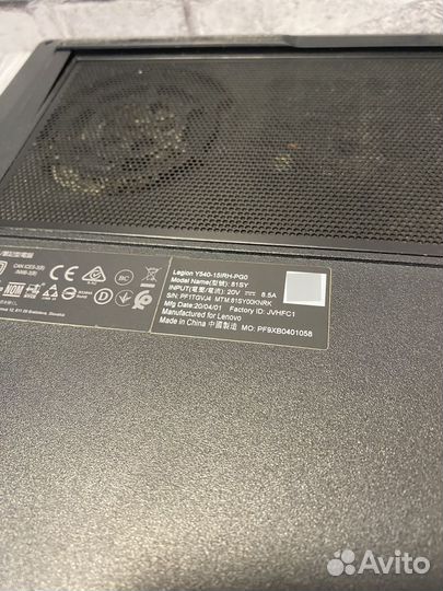 Ноутбук Lenovo Legion Y540-15IRH-PG0