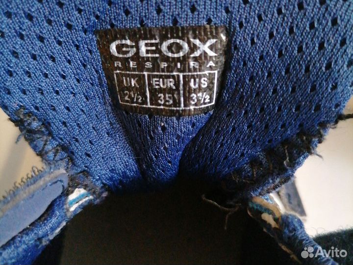 Кроссовки geox 35