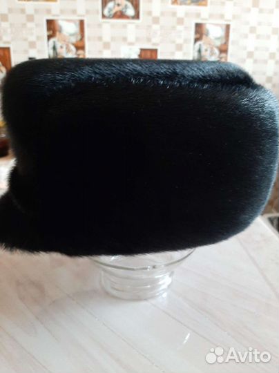 Меховая мужская кепка