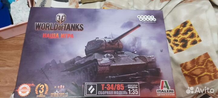 Сборная модель танка в 1/35