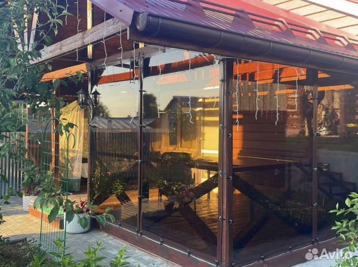 Мягкие окна прозрачные и тонированные