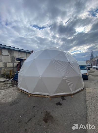 Геокупол, глэмпинг