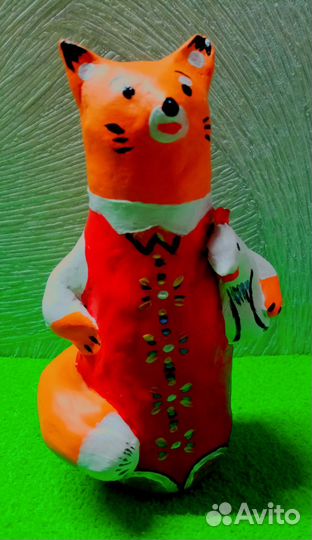 Каргопольская игрушка из глины