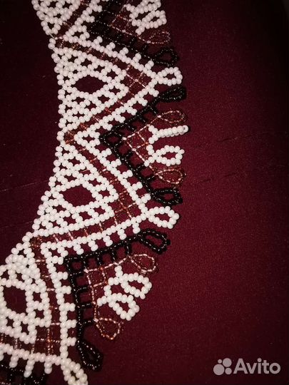 Ожерелье из бисера