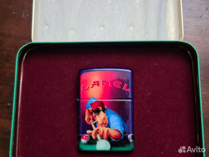 Zippo.Camel JOE.Бильярд. 93 г. Лимит. Редк. NEW