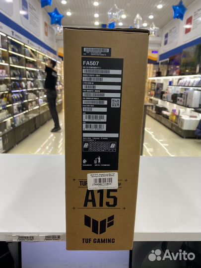 Игровой ноутбук Asus Tuf Gaming A15 RTX4070
