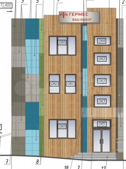 Офисы от 10,7 м² до 27,2 м²
