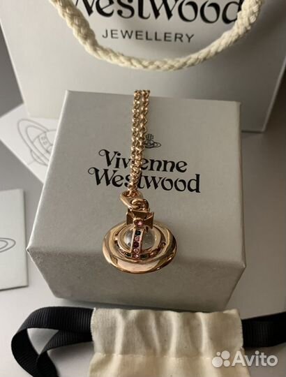 Подвеска кулон Vivienne Westwood цепь gold