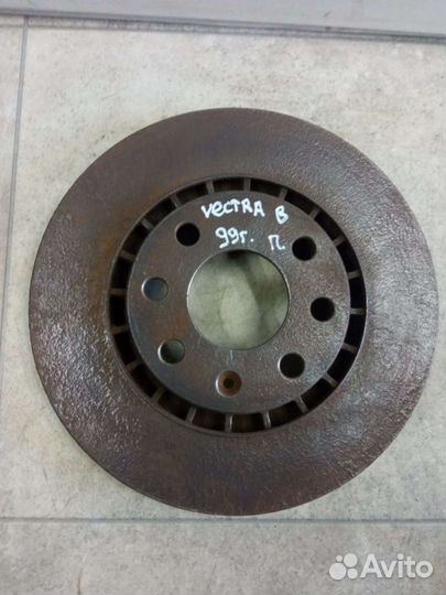 Диск тормозной передний Opel Vectra B