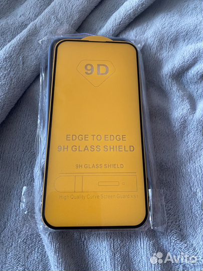 Чехол стеклянный iPhone 14 pro max и стекло