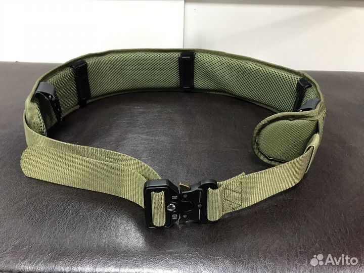 Пояс тактический с ремнем тактическим цвет олива