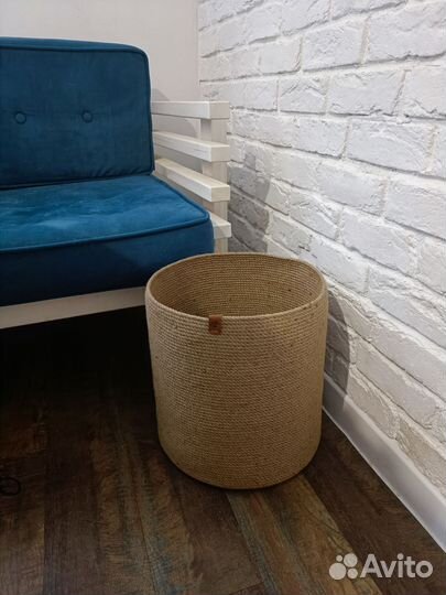 Корзина плетеная из джута JuteBox