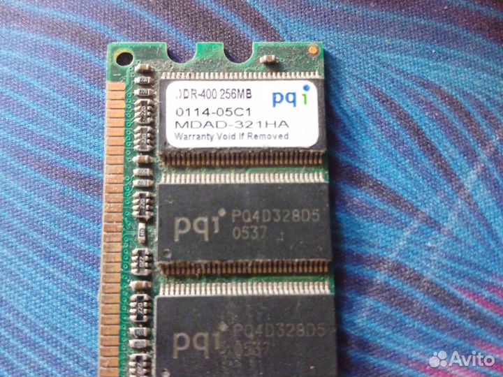 Оперативная память ddr 256 MB PQI