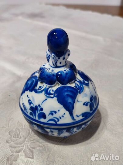 Шкатулка гжель