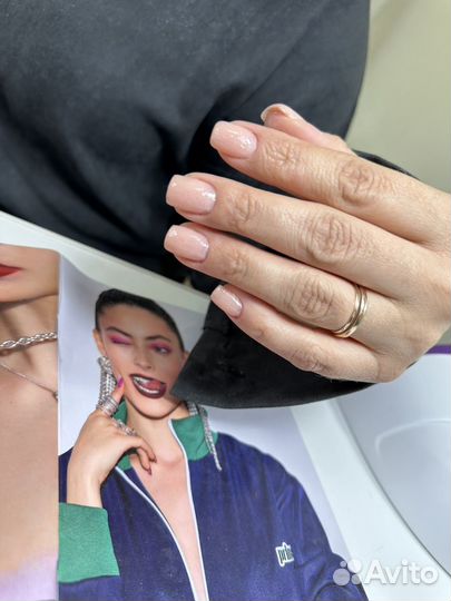 Маникюр гель лак