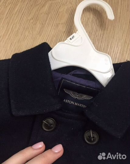 Детское шерстяное пальто Aston Martin, Италия