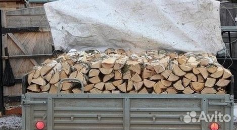 Дрова дубовые колотые