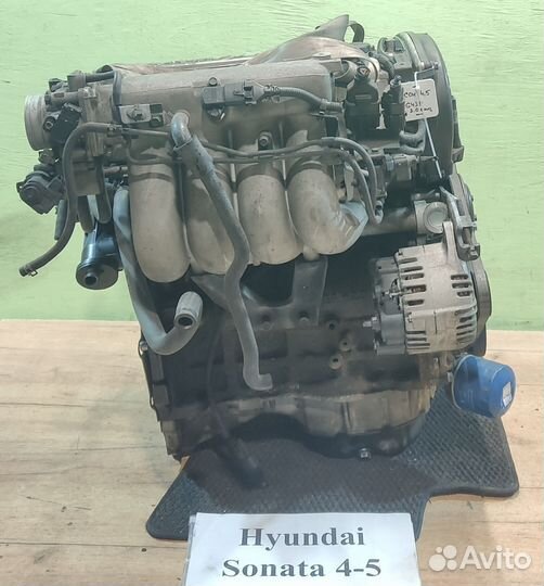 Двс G4JP 2.0л бензин Hyundai Sonata 4-5, 2003г