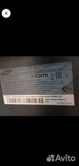 2К 2560х1440. Монитор samsung 27 диагональ