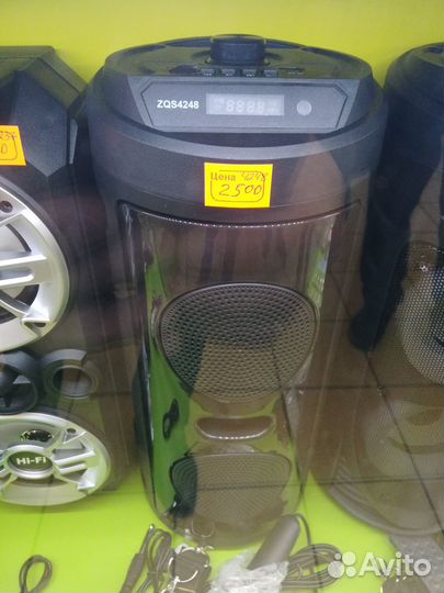 Портативные колонки ZQS bluetooth большие