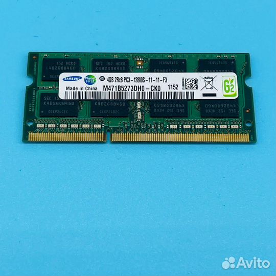 В ноутбук DDR3 4GB Samsung 4гб ддр3 DDR3L PC3 PC3L