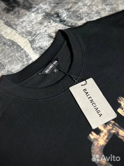 Balenciaga футболка оверсайз