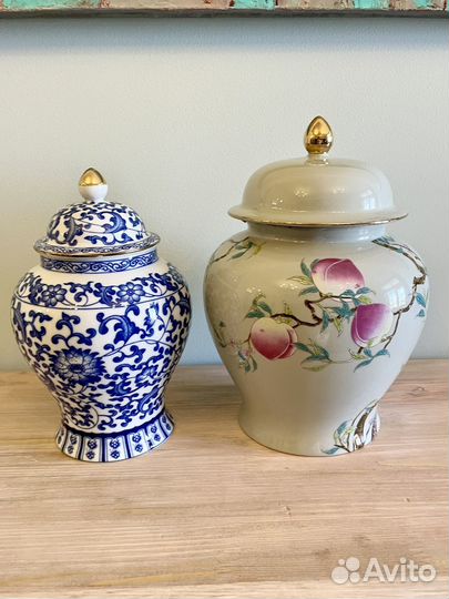 Ваза имбирная с крышкой