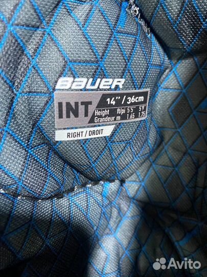 Наколенники хокк. bauer X SR14 (взрослые)