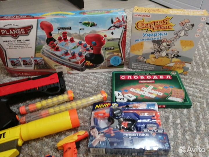 Бластер nerf