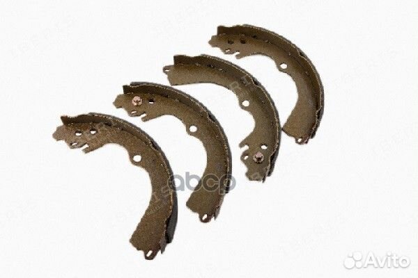 Колодки тормозные задние (ручника) subaru fores