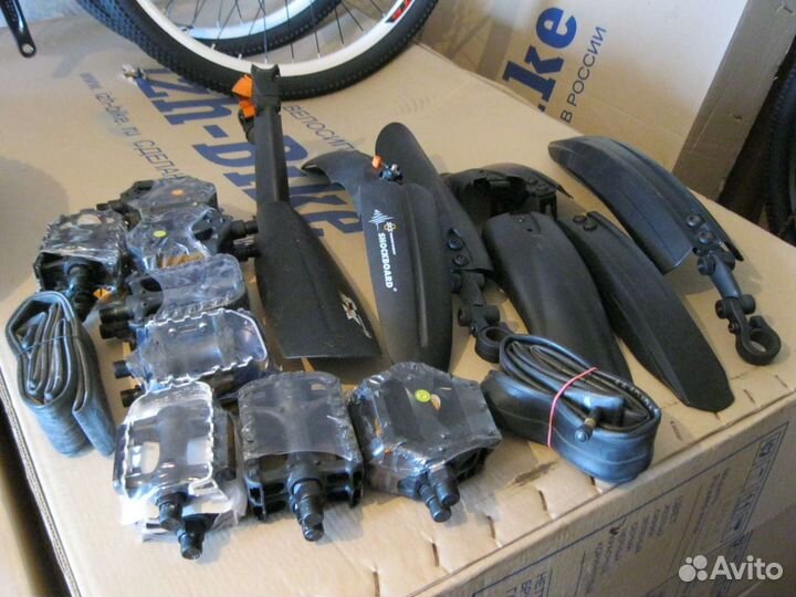 Шатун Трещетка Педали Покрышка Камера Ось Обод Вмх