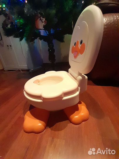 Горшок утенок babyton