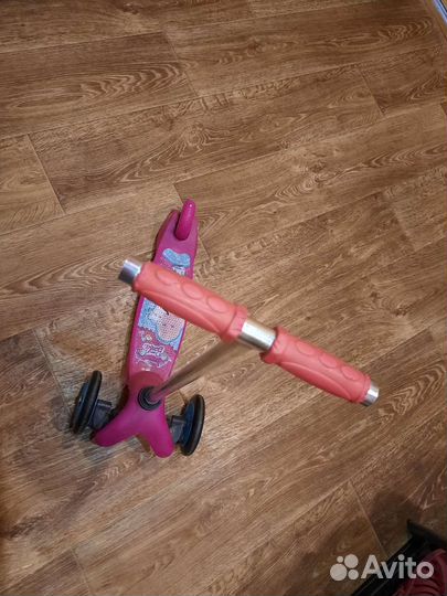 Самокат детский трехколесный бу