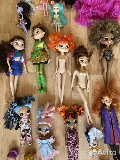 Куклы lol, патруль, enchantimals, NaNaNa