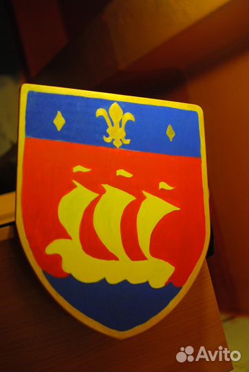 Детский деревянный Щит 