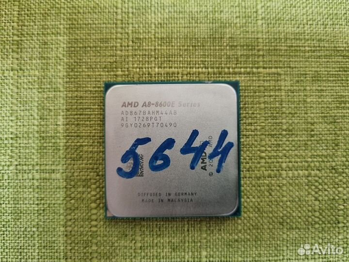 Процессор AMD A8-8600E / AM4
