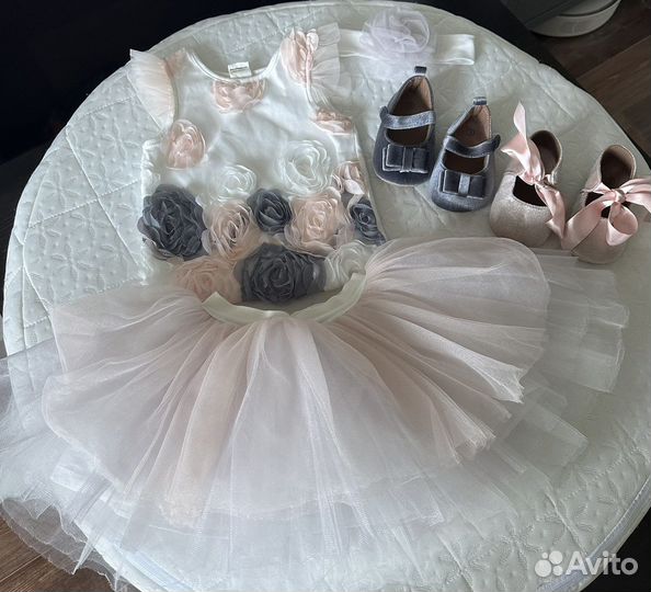 Нарядное платье на годик