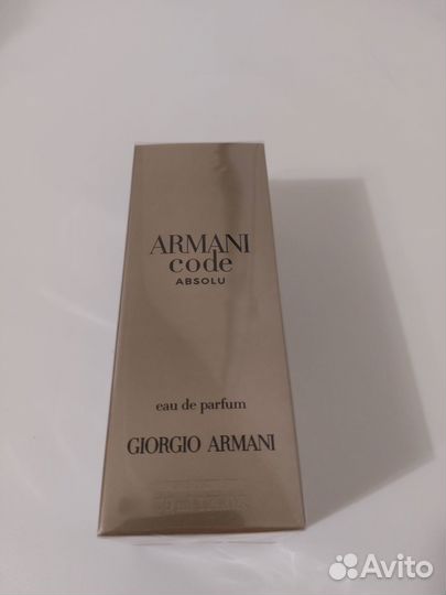 Giorgio armani Armani Code Absolu Woman (женские)