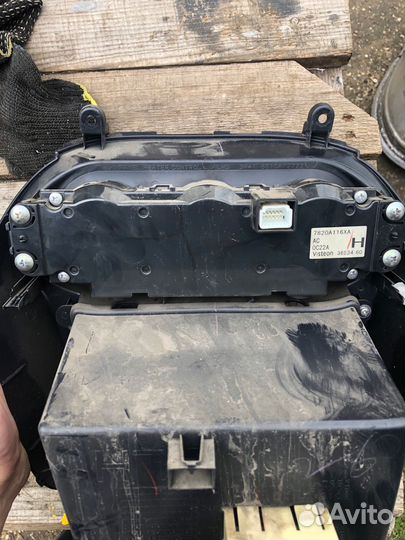 Блок управления климатом lancer 10