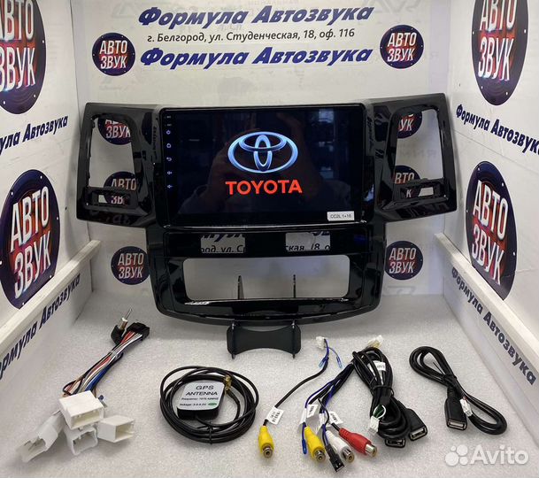 Штатная магнитола Toyota Fortuner 2008-2014 1-16