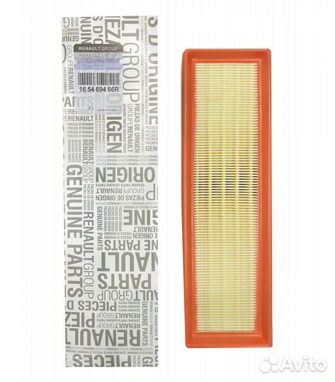 Фильтр воздушный renault 165469466R