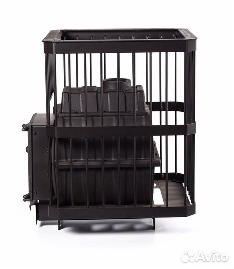 Банная печь чугунная без выноса